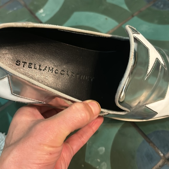 Stella McCartney shiny star loafers - Picture 2 of 4